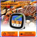 Grillthermometer Digital Bratenthermometer BBQ Smoker Fleischthermometer Fühler