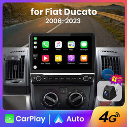 6+128G Carplay Für Fiat Ducato 2006-2024 Android 13 Autoradio GPS Navi DAB+ KAM