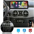 Autoradio 12.3" Carplay Für Mercedes GLK Klasse X204 2013-2015 4G+64G NTG 4.5