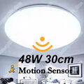 Modern LED Deckenleuchte Rund Deckenlampe Mit Bewegungsmelder Sensor Flurlampe