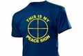 Sniper Scharfschützen Gunner Visier Target T-Shirt "This is my Peace Sign" 2 -XX