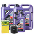 Motoröl 5W40 LIQUI MOLY Synthoil High Tech 13L +MANN Ölfilter