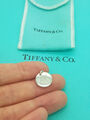 Tiffany & Co. Silber Alphabet Disc Buchstabe Anfangsbuchstabe ""R"" Anhänger/Charm NUR