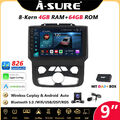 DAB+ 4+64GB Android 14 Auto Radio Carplay Kam Für Dodge RAM 1500 2500 3500 13-18