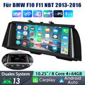 Autoradio Android 13 Für BMW 5er F10 F11 NBT 2013-2016 4+64G GPS Navi CarPlay BT