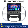 Carplay Android 13 Autoradio Für Benz Vito W447 14-2022 GPS Nav WIFI BT SWC 64G