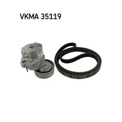 1x Keilrippenriemensatz SKF VKMA 35119 passend für OPEL VAUXHALL CHEVROLET