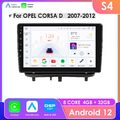 9" Für Opel Corsa D 2007-2012 8Kern Android 13 Autoradio GPS Navi DSP DAB 4G LTE