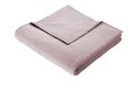 Biederlack Wohndecke COTTON HOME altrosa BL 150x200 cm rosa Decke Kuscheldecke