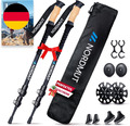 NORDMUT® Wanderstöcke Teleskop | Nordic Walking Stöcke Damen Und Herren | Ultral