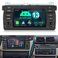 64G Android 13 Autoradio GPS Carplay RDS Kamera Für BMW 3er E46 318 320 M3 MG ZT