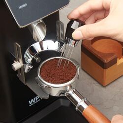 2024 WDT Tool Kaffeestampfer Edelstahl 8 Feinen Nadeln Espresso Kaffeerührer