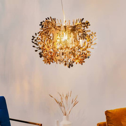 Slamp Fiorella Designer-Pendellampe Pendelleuchte Hängelampe Lampe Leuchte gold 