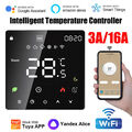 Raumthermostat WLAN Wifi LCD Digital Thermostat Fußbodenheizung Wandheizung