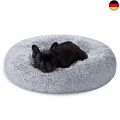 Feandrea Hundebett flauschig, Katzenbett, Donut Kissen, waschbar, Polsterung in