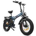 20 Zoll Elektrofahrrad Klapprad E-Bike 750W Shimano 7 Gänge Fat City Bike