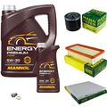 MANN Inspektionspaket 6 L MANNOL Energy Premium 5W-30 für KIA Rio II 1.4 16V