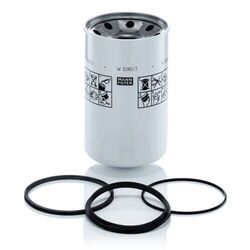 1x Filter, Arbeitshydraulik MANN-FILTER W 1245/3 x passend für CASE IH