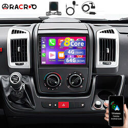 Für Fiat Ducato Peugeot Boxer Citroen Jumper DAB+ Autoradio Android 13 Carplay