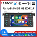 7" 8-Kern Autoradio Android14 Für BMW 3er E46 M3 Rover 75 MGZT 128G Navi Carplay
