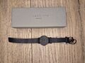 LIEBESKIND BERLIN DamenArmbanduhr Leder Vintage-Look, IP Black 34 mm LT-0134-LQ 