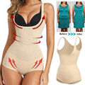 Damen Figurformende Shapewear Miederbody Bauch Weg Mieder Taillenformer Formbody