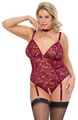 Straps-Body ouvert mit Halsband 2644584