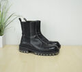 klasse Zara Chelsea Boots Gr. 39 Echtleder Stiefeletten