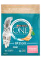 (EUR 8,63 / kg) Purina ONE Adult 1+ reich an Lachs Katzenfutter:  2,8 kg Tüte