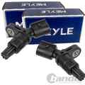 2X MEYLE ABS-SENSOREN HINTEN BEIDSEITIG PASSEND FÜR AUDI A3 TT SEAT AROSA LEON
