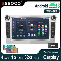 DAB+ Autoradio Android 13 Carplay GPS Navi 32G Für Opel Corsa C D Astra H Vectra