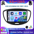 6G+128GB Für Hyundai i10 2007-2013 Android14 Autoradio NAVI GPS CarPlay DSP DAB+