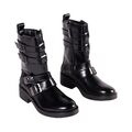 Guess Schwarze Stiefeletten aus Leder Nummer 36 - USA