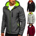 Softshelljacke Übergangsjacke Sport Windjacke Winter Herren Mix BOLF Soft Shell