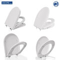 CECIPA max WC Sitz Toilettendeckel Absenkautomatik Klodeckel Klobrille Deckel