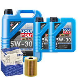 Motoröl 5W30 LIQUI MOLY Longtime High Tech 7L+MAHLE Ölfilter