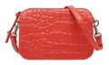 LIEBESKIND BERLIN Croco Luka Crossbody Bag Umhängetasche Tasche Poppy