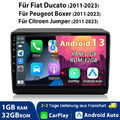 9'' Carplay Für Fiat Ducato 2011-2022 Android 13 Autoradio GPS Navi DAB BT 1+32G