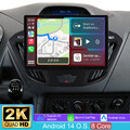 13.1" 2K Für Ford Transit Custom 2012-2021 4+64GB Carplay Autoradio GPS NAVI DAB