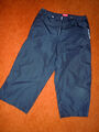 Hochw. funktionelle 3/4 Hose v. ESPRIT sports Gr. M dunkelblau viele Extras