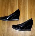 Damen Pumps Schwarz Keilabsatz Gr:36 Marco Tozzi Gebrauch