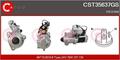 CASCO CST35637GS Starter Anlasser 7kW für IVECO EUROCARGO I-III für MAN TGA 24V