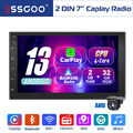 7" 2 DIN Carplay Autoradio Android 13 2+32G GPS NAVIGATION WiFi FM Bluetooth Kam