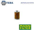 H 929 X MOTOR ÖLFILTER MANN-FILTER FÜR PUCH G-MODELL 280 GE 2.7L 110KW