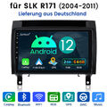 9" Autoradio Für Mercedes Benz SLK R171 2004-2011 GPS Navi Carplay BT Android 12