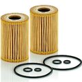 2x Ölfilter MANN-FILTER HU 7008 z für VW Seat Skoda Audi Passat B7 Alhambra