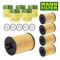 5x MANN FILTER HU612/1X ÖLFILTER FÜR MERCEDES-BENZ A-KLASSE W169 B-KLASSE W245