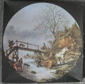 Puzzle Isack van Ostade Vintage 500 Teile Rund Gemälde