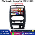 9" Android 13 64G BT Carplay Autoradio GPS Navi Für Suzuki Jimny SN 2005-2019 FM