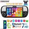 7" Apple Carplay Autoradio Für Fiat 500 2007-2015 Android13 64GB GPS Navi KAMERA